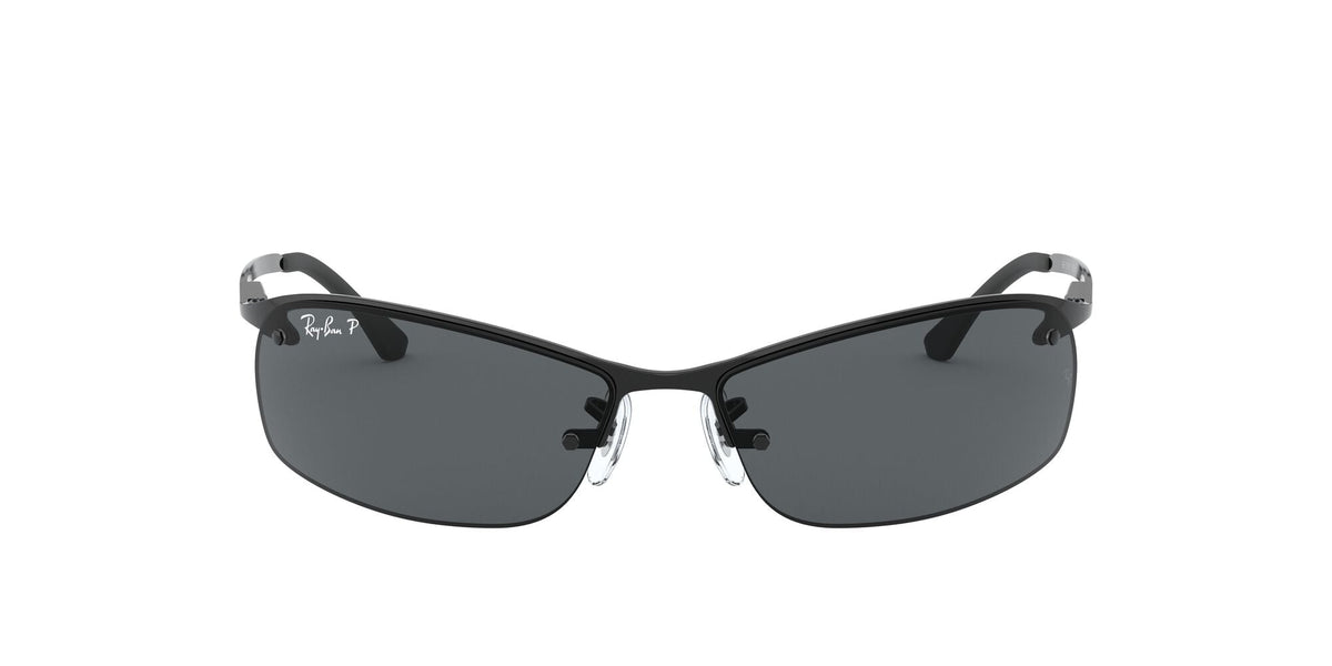 Ray-Ban Rb3183 0RB3183 002/81 63 Black/ Dark Grey - Blue Star Eyewear