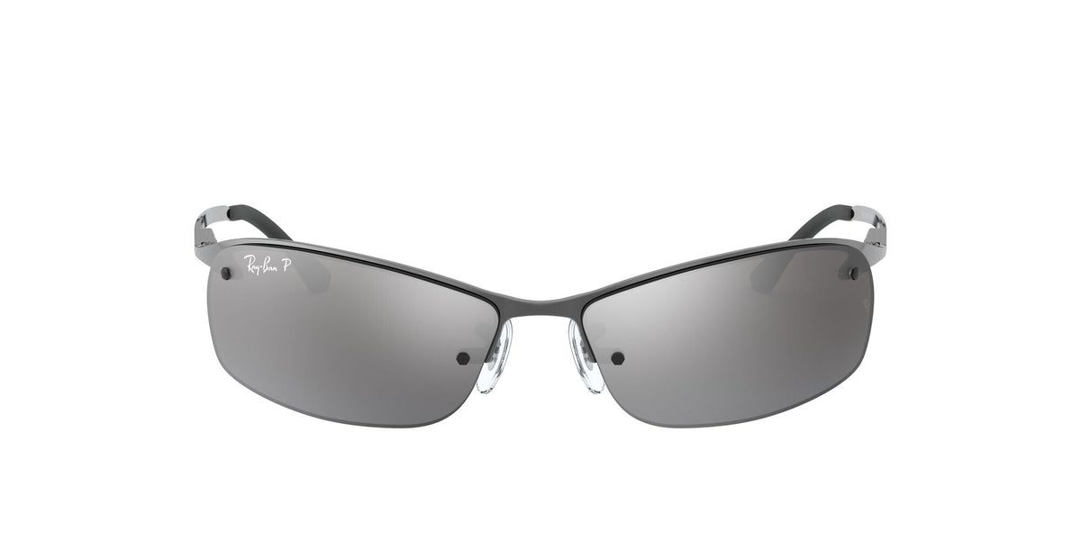 Ray-Ban Rb3183 0RB3183 004/82 63 Gunmetal/ Silver - Blue Star Eyewear