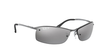 Ray-Ban Rb3183 0RB3183 004/82 63 Gunmetal/ Silver 63 / Polycarbonate / Metal / Metal