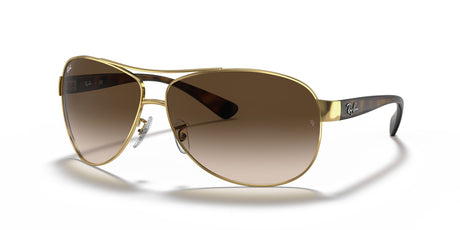 Ray-Ban Rb3386 0RB3386 001/13 63 Gold/ Brown Gradient Dark Brown 63 / Plastic / Metal