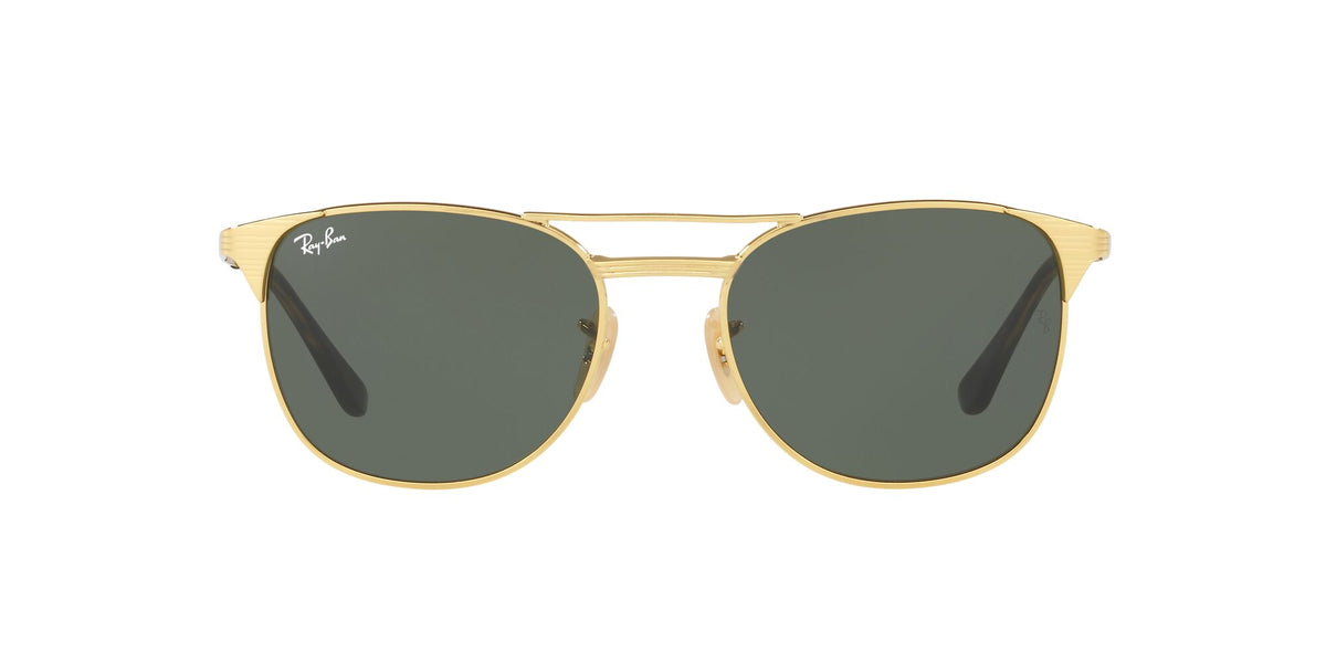RB 3429M Ray-Ban Signet Gold / Green Classic G-15 55 55 / Crystal / Metal / Metal
