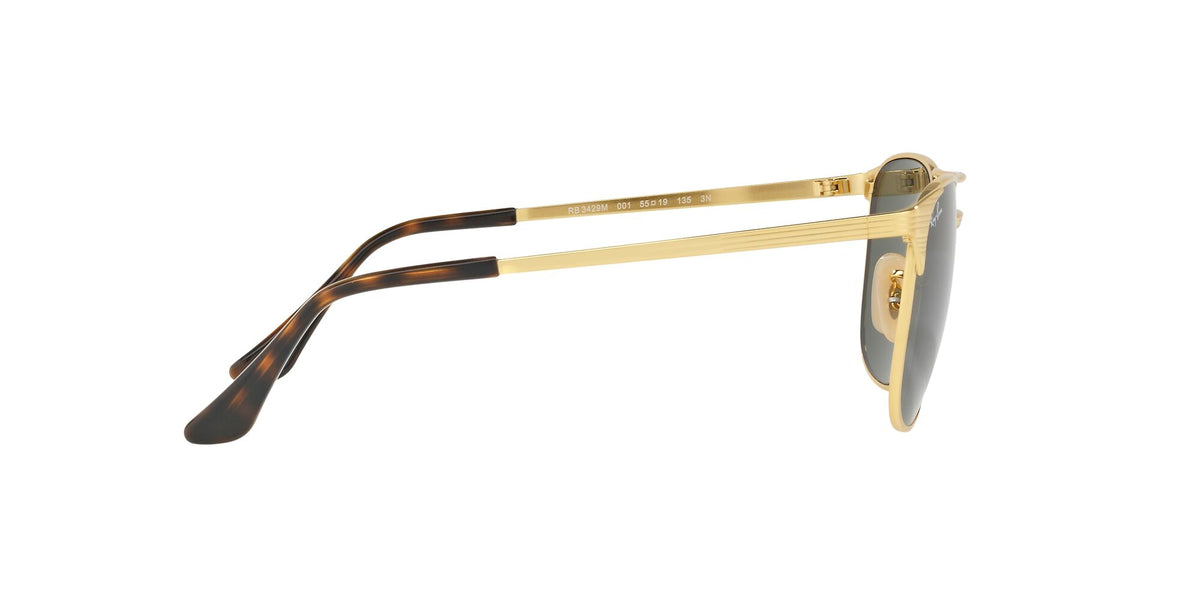 RB 3429M Ray-Ban Signet Gold / Green Classic G-15 55 55 / Crystal / Metal / Metal