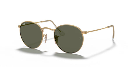 Ray-Ban Round Metal 0RB3447 112/58 50 Gold/ Green