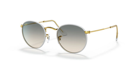 Ray-Ban Round Full Color 0RB3447JM 919632 50 Grey/ Light Grey Gradient 50 / Crystal / Metal / Metal