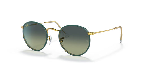 Ray-Ban Round Full Color 0RB3447JM 9196BH 50 Green/ Green /Blue Gradient 50 / Crystal / Metal / Metal