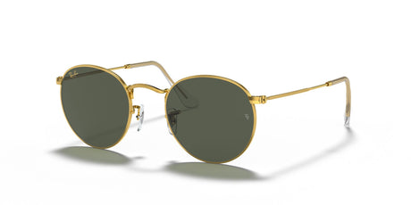 Ray-Ban Round Metal 0RB3447 919631 50 Gold/ Green 50 / Crystal / Metal / Metal