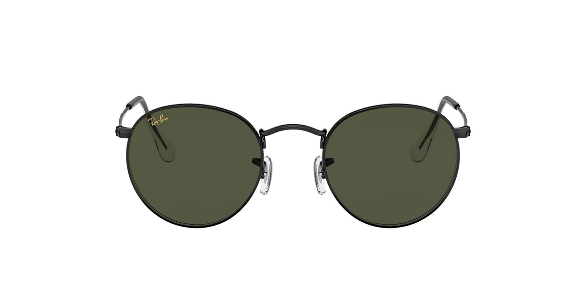 Ray-Ban Round Metal 0RB3447 919931 53 Black/ Green