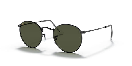 Ray-Ban Round Metal 0RB3447 919931 50 Black/ Green 50 / Crystal / Metal / Metal
