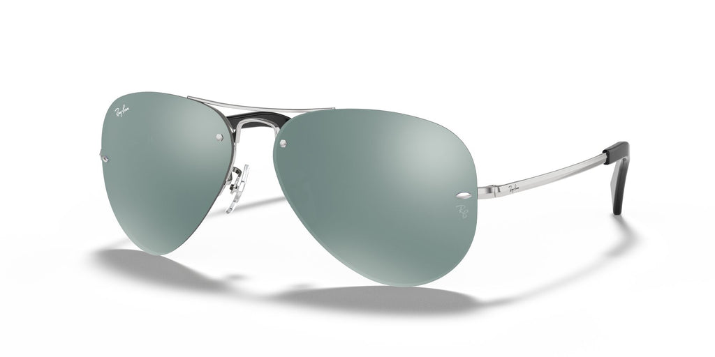 Ray-Ban Rb3449 0RB3449 003/30 59 Silver/ Silver 59 / Polyamide / Metal / Metal