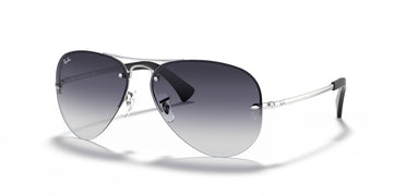 Ray-Ban Rb3449 0RB3449 003/8G 59 Silver/ Grey Gradient 59 / Polyamide / Metal / Metal