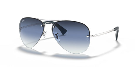 RB 3449 Ray-Ban Rb3449 Silver / Blue Gradient Mirror 59 59 / Polyamide / Metal / Metal