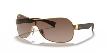 Ray-Ban Rb3471 0RB3471 001/13 32 Gold/ Brown Gradient Dark Brown 32 / Polyamide / Metal / Nylon