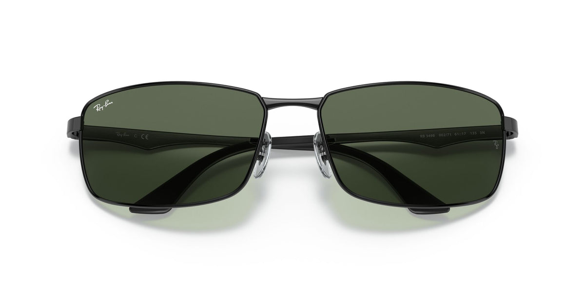 Ray-Ban N/A 0RB3498 002/71 61 Black/ Green 61 / Polycarbonate / Metal / Aluminium