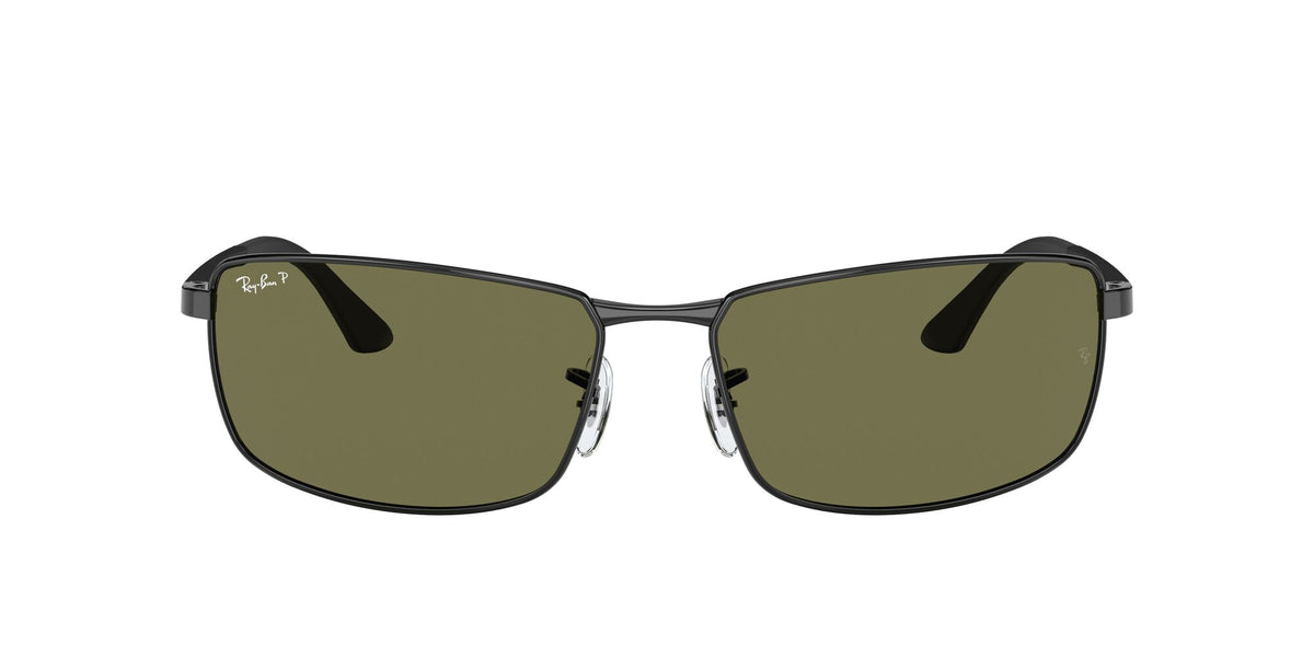 Ray-Ban N/A 0RB3498 002/9A 61 Black/ Green 61 / Polycarbonate / Metal / Aluminium