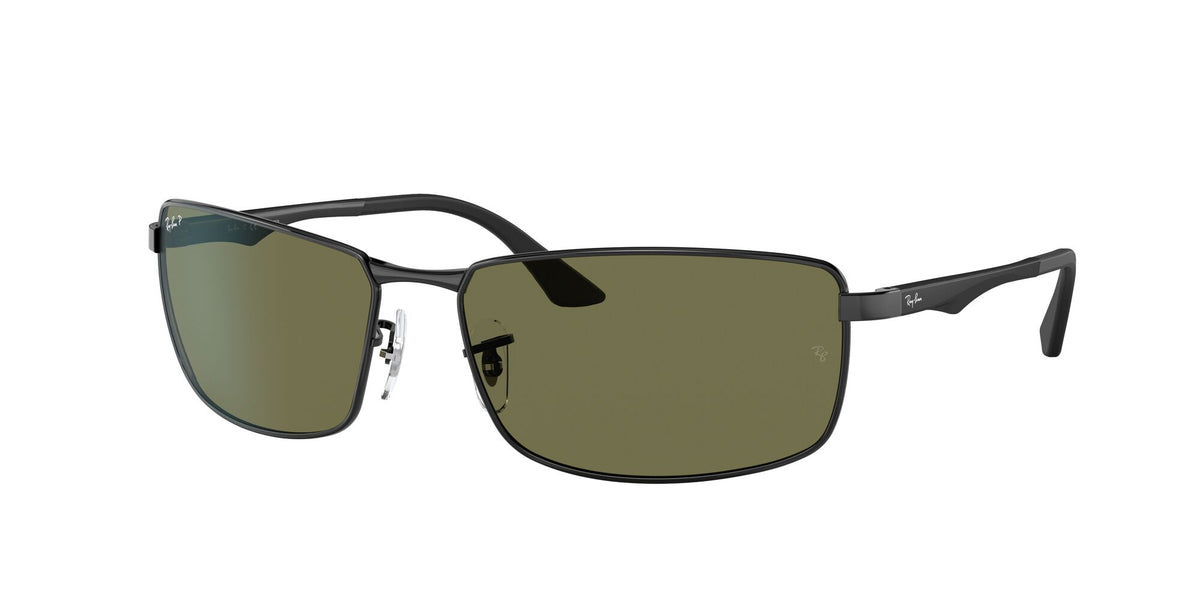 Ray-Ban N/A 0RB3498 002/9A 64 Black/ Green 64 / Polycarbonate / Metal / Aluminium