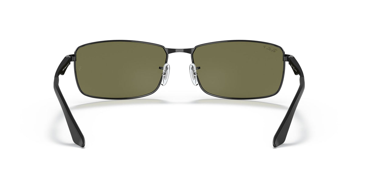 Ray-Ban N/A 0RB3498 002/9A 64 Black/ Green 64 / Polycarbonate / Metal / Aluminium