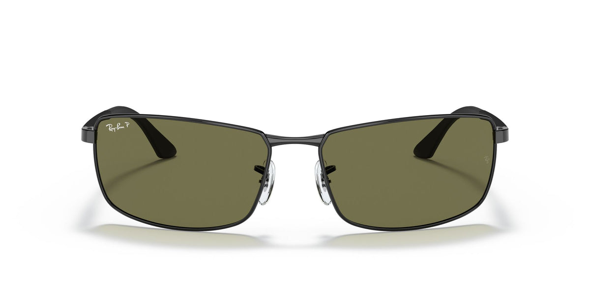 Ray-Ban N/A 0RB3498 002/9A 61 Black/ Green 61 / Polycarbonate / Metal / Aluminium