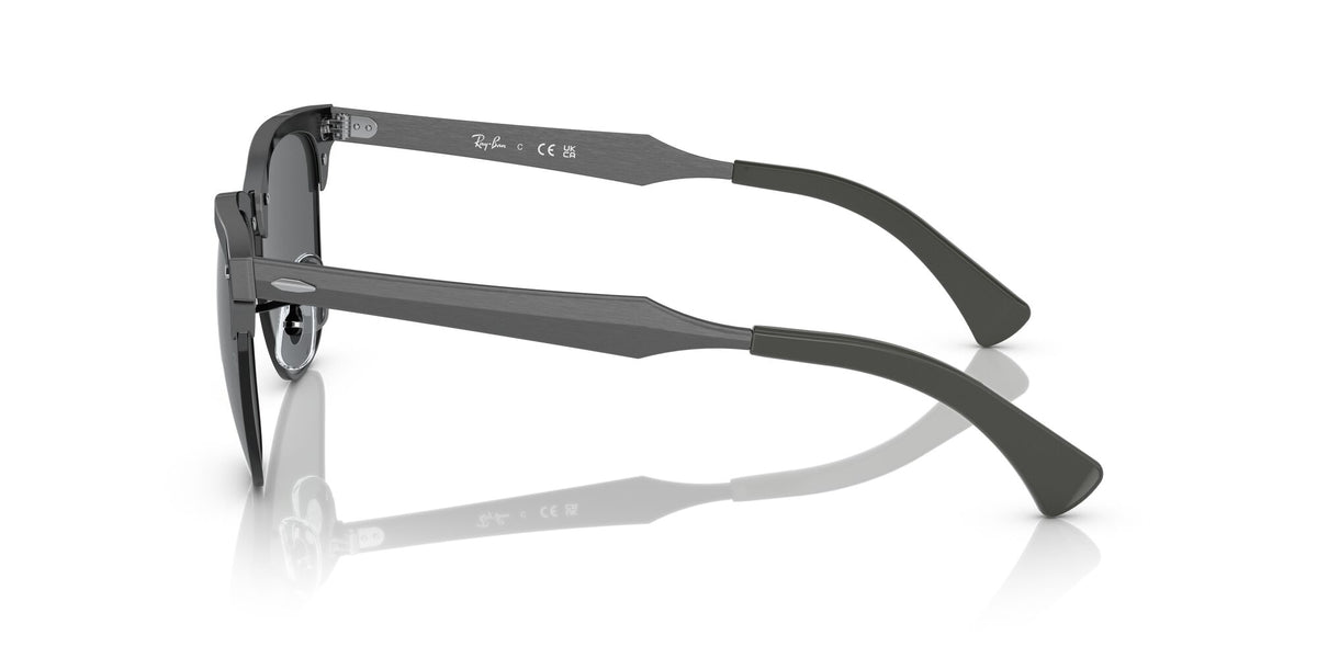 RB 3507 Ray-Ban Clubmaster Aluminum Graphite On Black / Dark Grey 51 51 / Crystal / Metal / Aluminium