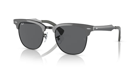 RB 3507 Ray-Ban Clubmaster Aluminum Graphite On Black / Dark Grey 51 51 / Crystal / Metal / Aluminium