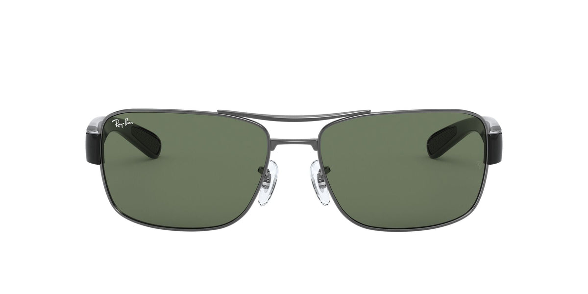 Ray-Ban 0RB3522 004/71 64 Gunmetal/ Green
