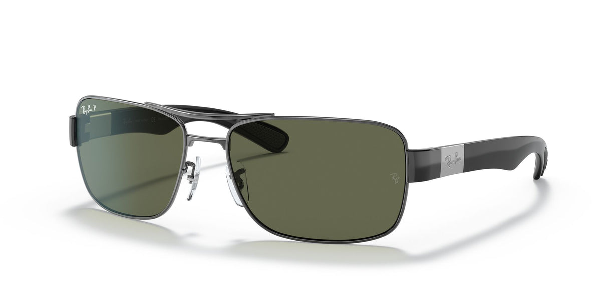 Ray-Ban0RB3522 004/9A 61 Gunmetal/ Green