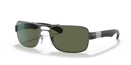 Ray-Ban  0RB3522 004/9A 61 Gunmetal/ Green