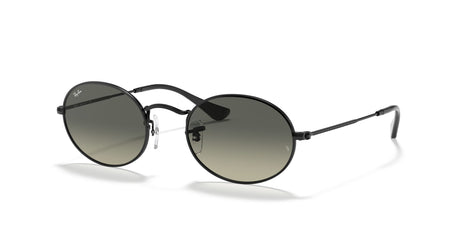 Ray-Ban Oval 0RB3547N 002/71 51 Black/ Grey Gradient 51 / Crystal / Metal / Metal