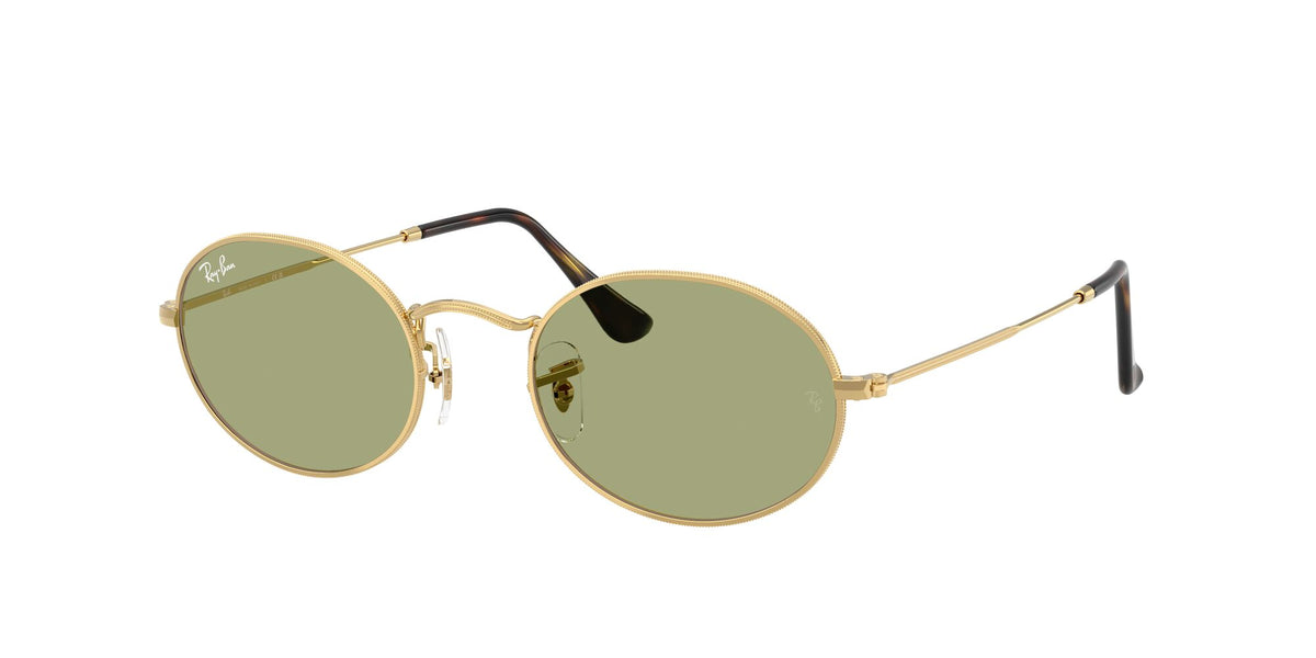 Ray-Ban Oval RB3547 001/4E 51 Arista / Bottle Green
