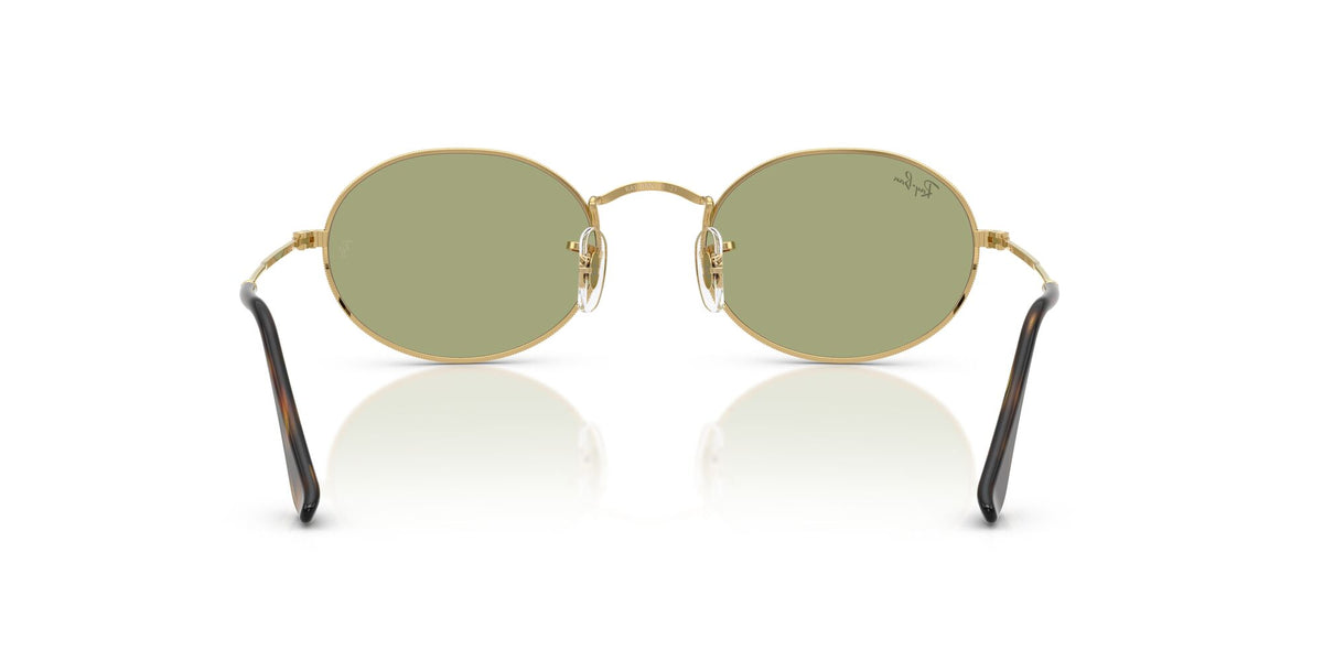 Ray-Ban Oval RB3547 001/4E 51 Arista / Bottle Green