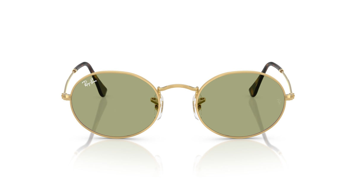 Ray-Ban Oval RB3547 001/4E 51 Arista / Bottle Green