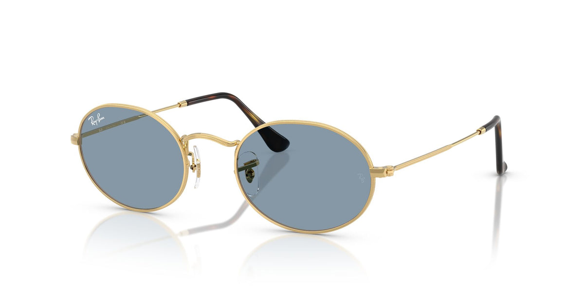 Ray-Ban Oval RB3547 001/56 51 Arista / Blue