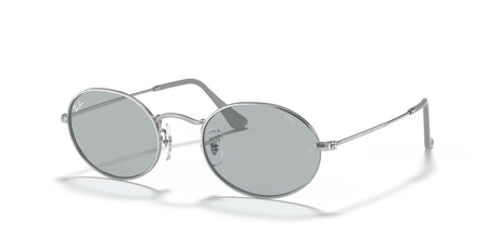 RB 3547 Ray-Ban Oval Silver /  Evolve Photo Grey To Violet 51 51 / Crystal / Metal