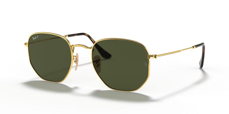 Ray-Ban Hexagonal 0RB3548N 001/58 51 Gold/ Green