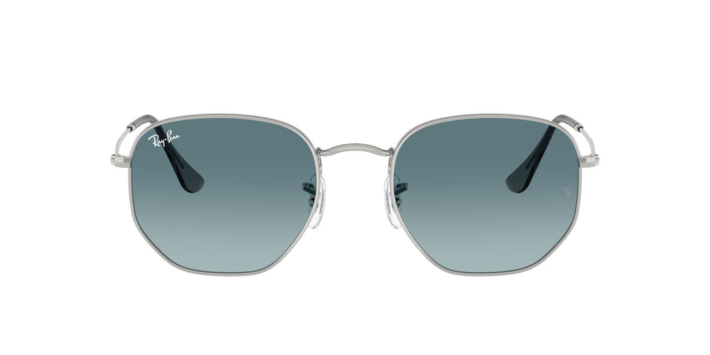 Ray-Ban Hexagonal 0RB3548N 003/3M 51 Silver/ Blue Gradient Grey