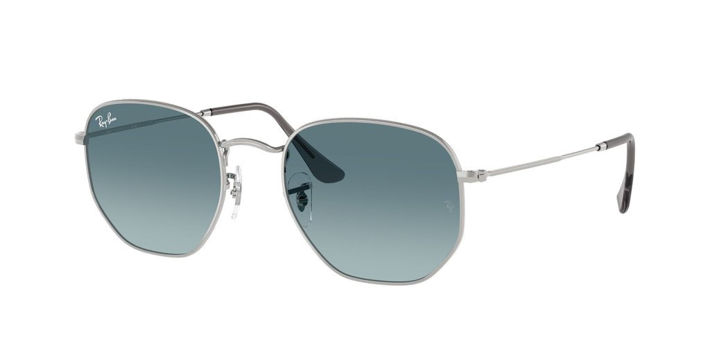 Ray-Ban Hexagonal 0RB3548N 003/3M 51 Silver/ Blue Gradient Grey