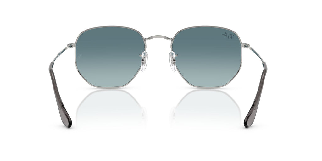 Ray-Ban Hexagonal 0RB3548N 003/3M 51 Silver/ Blue Gradient Grey