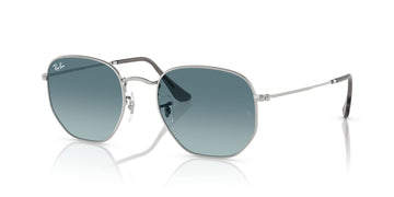 Ray-Ban Hexagonal 0RB3548N 003/3M 51 Silver/ Blue Gradient Grey