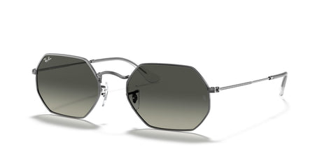 Ray-Ban Octagonal 0RB3556N 004/71 53 Gunmetal/ Grey Gradient 53 / Crystal / Metal / Metal