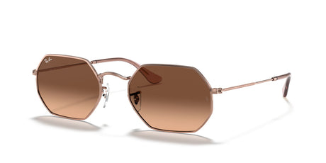 Ray-Ban Octagonal 0RB3556N 9069A5 53 Copper/ Brown Gradient 53 / Crystal / Metal / Metal