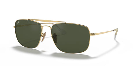 RB 3560 Ray-Ban The Colonel Gold / Green Classic G-15 61 61 / Crystal / Steel / Metal