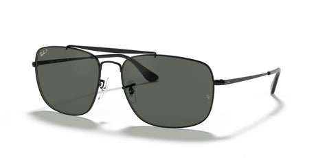 RB 3560 Ray-Ban The Colonel Black / Polarised Green Classic G-15 61 61 / Crystal / Steel / Metal
