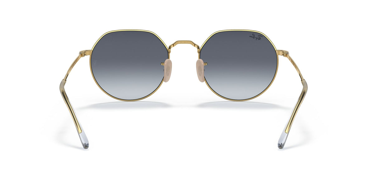 Ray-Ban Jack 0RB3565 001/86 51 Gold/ Blue/Grey 51 / Crystal / Metal / Metal