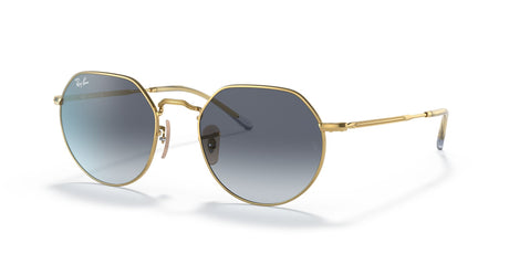 Ray-Ban Jack 0RB3565 001/86 51 Gold/ Blue/Grey 51 / Crystal / Metal / Metal