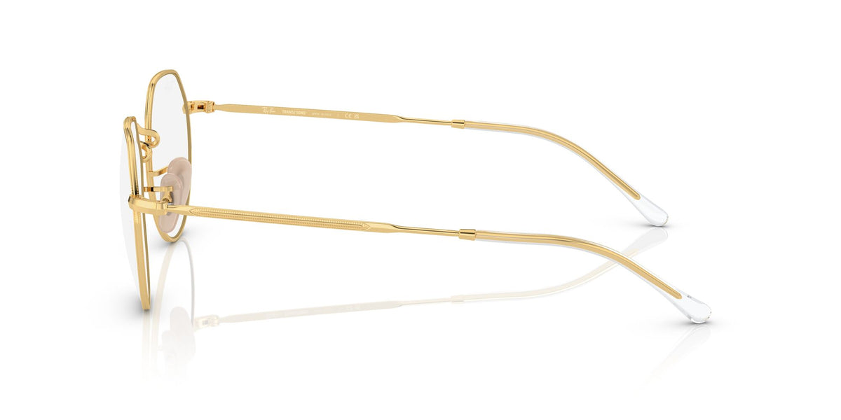 Ray-Ban Jack 0RB3565 001/GG 51 Gold/ Clear/Blue 51 / Crystal / Metal / Metal