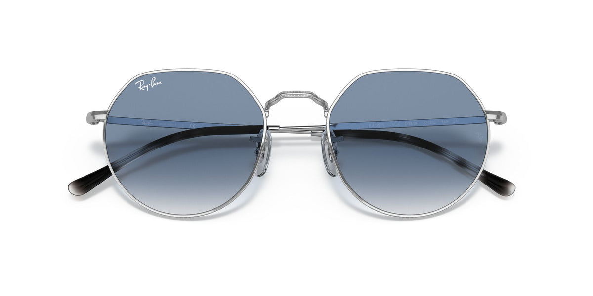 Ray-Ban Jack 0RB3565 003/3F 51 Silver/ Blue 51 / Crystal / Metal / Metal
