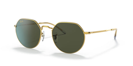 Ray-Ban Jack 0RB3565 919631 51 Gold/ Green 51 / Crystal / Metal / Metal
