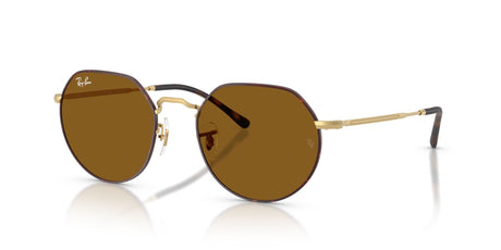 Ray-Ban Jack RB3565 927533 55 Matt Havana On Matt Arista / Brown