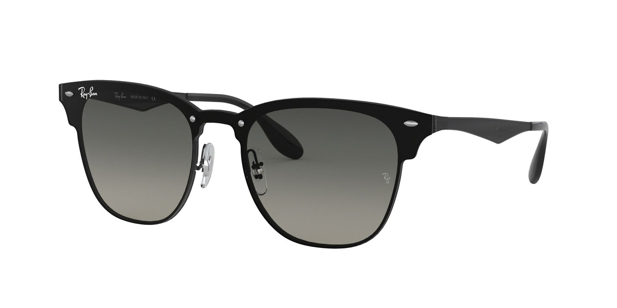 RB 3576N Ray-Ban Blaze Clubmaster Black / Grey Gradient 47 47 / Polyamide / Steel / Steel