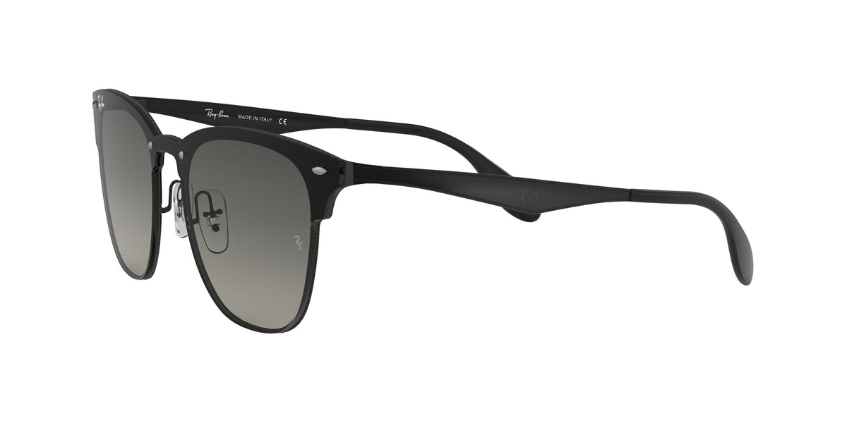 RB 3576N Ray-Ban Blaze Clubmaster Black / Grey Gradient 47 47 / Polyamide / Steel / Steel