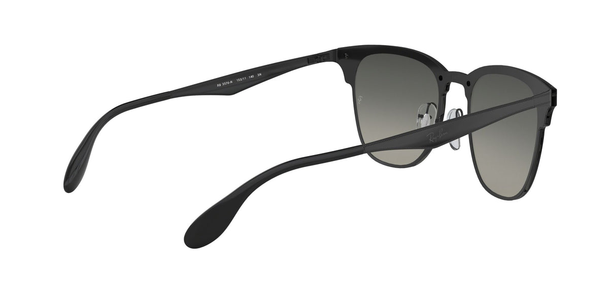 RB 3576N Ray-Ban Blaze Clubmaster Black / Grey Gradient 47 47 / Polyamide / Steel / Steel